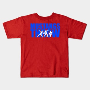 Mustangs Throw Team Shirt Kids T-Shirt